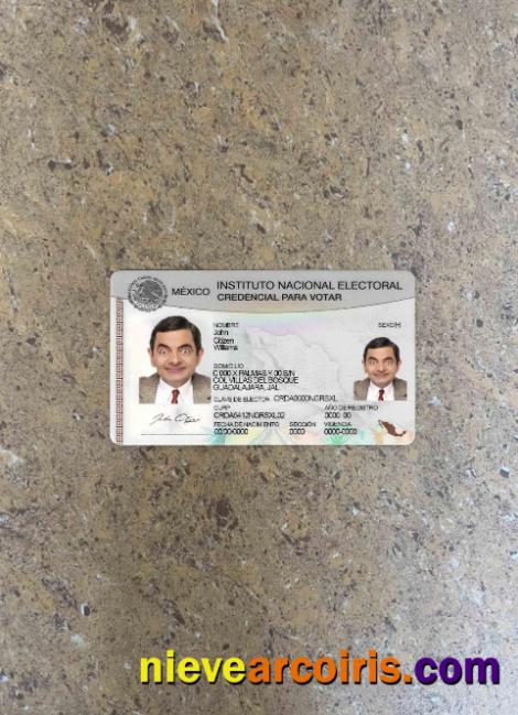 Mexico instituto nacional electoral photolook